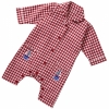 Piccalilly Gingham Romper Suit (Red)