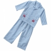 Piccalilly Gingham Pyjamas (Blue)