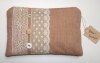 Bobbie's Boutique Organic Cotton Make Up Purse (Rust)