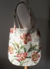 Brighton Beautiful Linen Tote Bag - Delft Tulips