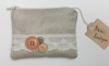 Bobbie's Boutique Hemp Silk Coin Purse (Oatmeal)