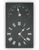 Ashortwalk 'Traditional' Wall Mounted Clock & Thermometer (Indoor & Outdoor Use)