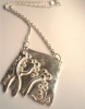 La Jewellery Recycled Silver 'Into The Woods' Necklace