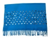 Candice Wren 'Love Hearts' Pashmina (Blue)