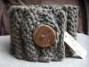 Bobbie's Boutique Men's Knitted Alpaca Scarf (Lynx)