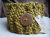 Bobbie's Boutique Men's Knitted Alpaca Scarf (Mustard)