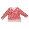 Red Urchin Patterned T-Shirt (Red / Powder Pink)