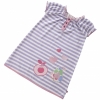 Piccalilly Applique Dress (Violet Stripe)