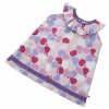 Piccalilly Betsy Frill Tunic Dress (Purple Fruit)
