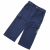 Piccalilly Twill Combats With Green Robot Trim (Navy)
