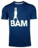 Bam Bamboo Handstand Print T-Shirt (Mens - Navy)