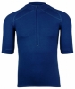 Bam Bamboo Panel Zip Cycle Top (Mens - Navy)