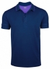 Bam Bamboo Contrast Tip Polo (Mens - Navy)