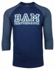 Bam Bamboo Performance Baseball Top (Mens - Navy/Anthracite)