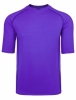Bam Bamboo Contrast Pipe Workout T-Shirt (Mens - Blueberry)