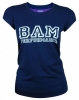 Bam Bamboo 'Bam' Printed T-Shirt (Navy)